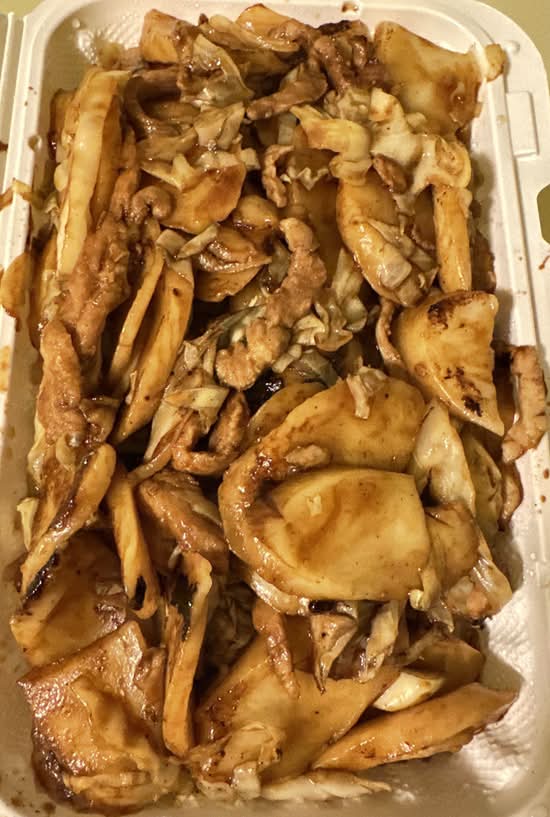 Fried Rice Cake Shanghai Style 上海炒年糕